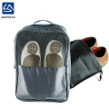 wholesale custom portable polyester shoe storage bag for travel